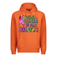 Carrot fight cancer in all colors Premium Hoodie - texasbilliewilder