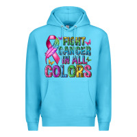 Ocean Blue fight cancer in all colors Premium Hoodie - texasbilliewilder