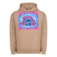 Pigment Burro stitch rainbow Urban Hoodie - Zillion Design Studio