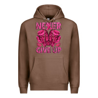 Chestnut never give up cancer Premium Hoodie - texasbilliewilder