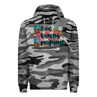 Slate Camo super tired super hungry super pregnant Premium Hoodie - Zillion Design Studio
