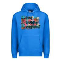 True Royal super tired super hungry super pregnant Premium Hoodie - Zillion Design Studio