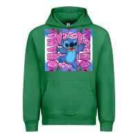 Emerald stitch ohana Urban Hoodie - Zillion Design Studio