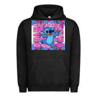 Pigment Black stitch ohana Urban Hoodie - Zillion Design Studio