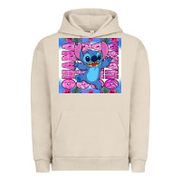 Pigment French Oak stitch ohana Urban Hoodie - Zillion Design Studio