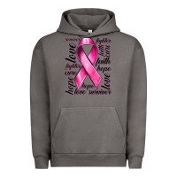 Pigment Tornado Breast Cancer Ribbon Hope Love Faith Urban Hoodie - texasbilliewilder