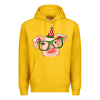 Lemon pig christmas Premium Hoodie - RanaPortraitStore