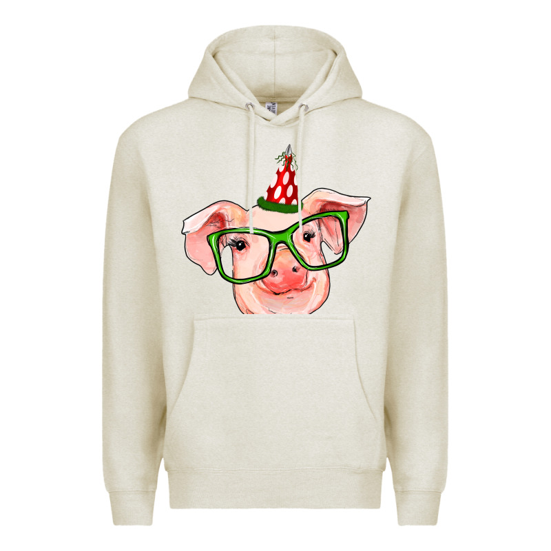 Pig Christmas Premium Hoodie by RanaPortraitStore | Teevron