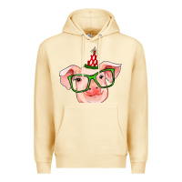 Pina Colada pig christmas Premium Hoodie - RanaPortraitStore
