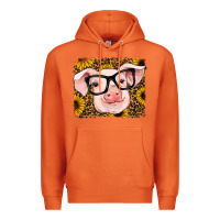 Carrot sunflowers pig Premium Hoodie - RanaPortraitStore