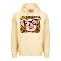 Pina Colada sunflowers pig Premium Hoodie - RanaPortraitStore