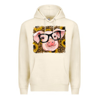 Tofu sunflowers pig Premium Hoodie - RanaPortraitStore