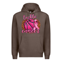Coffee tackle cancer basketball Premium Hoodie - texasbilliewilder