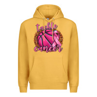 Mustard tackle cancer basketball Premium Hoodie - texasbilliewilder