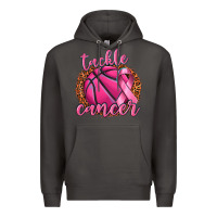Smoke tackle cancer basketball Premium Hoodie - texasbilliewilder