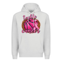 Dove Grey tackle cancer basketball Premium Hoodie - texasbilliewilder