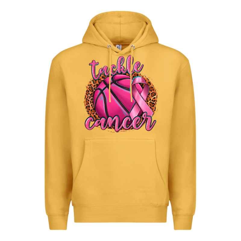 Tackle Cancer Basketball Premium Hoodie by texasbilliewilder | Teevron