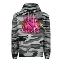 Slate Camo tackle cancer basketball Premium Hoodie - texasbilliewilder