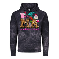 Cloud Black valentines day m a medical assistant Vintage Hoodie - AdoDesignShop