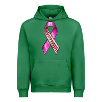 Emerald Breast Cancer Ribbon Baseball Urban Hoodie - texasbilliewilder