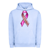 Pigment Grape Ice Breast Cancer Ribbon Baseball Urban Hoodie - texasbilliewilder
