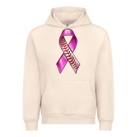 Sandshell Breast Cancer Ribbon Baseball Urban Hoodie - texasbilliewilder