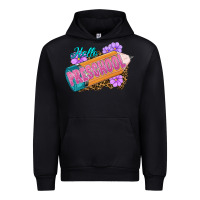 Black hello preschool Urban Hoodie - RanaPortraitStore