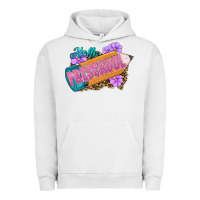 Pigment Lunar Rock hello preschool Urban Hoodie - RanaPortraitStore