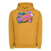 Pigment Peanut Butter hello preschool Urban Hoodie - RanaPortraitStore