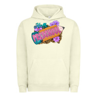 Pigment Pistachio hello preschool Urban Hoodie - RanaPortraitStore