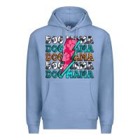 Colony Blue dog mama Premium Hoodie - Zillion Design Studio