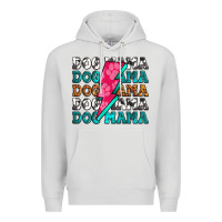 Dove Grey dog mama Premium Hoodie - Zillion Design Studio