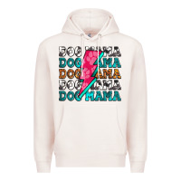 Pale Pink dog mama Premium Hoodie - Zillion Design Studio