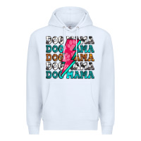 White dog mama Premium Hoodie - Zillion Design Studio