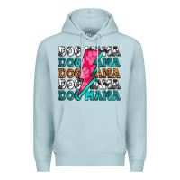 Blue Mist dog mama Premium Hoodie - Zillion Design Studio