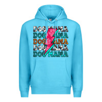 Ocean Blue dog mama Premium Hoodie - Zillion Design Studio