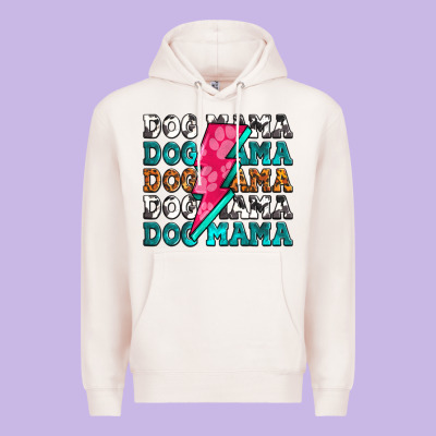 Dog Mama Premium Hoodie Designed By Zillion Design Studio