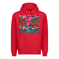 Red dog mama Premium Hoodie - Zillion Design Studio