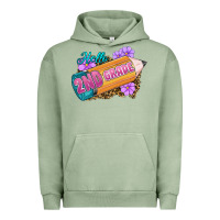 Pigment Oil Green Hello 2nd Grade Urban Hoodie - RanaPortraitStore