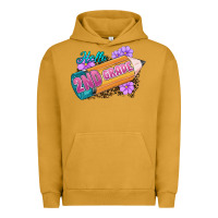 Pigment Peanut Butter Hello 2nd Grade Urban Hoodie - RanaPortraitStore