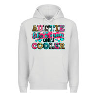 Dove Grey auntie like a mom only cooler Premium Hoodie - Zillion Design Studio