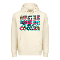 Sandshell auntie like a mom only cooler Premium Hoodie - Zillion Design Studio