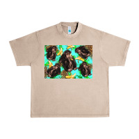 French Oak Monkey bananas kid's bottle Urban Heavy Tee - Artiststas