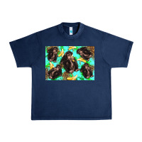Navy Monkey bananas kid's bottle Urban Heavy Tee - Artiststas
