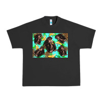 Pigment Black Monkey bananas kid's bottle Urban Heavy Tee - Artiststas