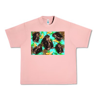 Salmon Monkey bananas kid's bottle Urban Heavy Tee - Artiststas