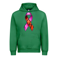 Emerald Breast Cancer Ribbon Basketball Urban Hoodie - texasbilliewilder