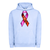 Pigment Grape Ice Breast Cancer Ribbon Basketball Urban Hoodie - texasbilliewilder
