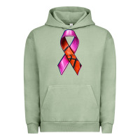Pigment Oil Green Breast Cancer Ribbon Basketball Urban Hoodie - texasbilliewilder