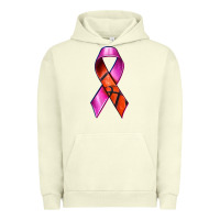 Pigment Pistachio Breast Cancer Ribbon Basketball Urban Hoodie - texasbilliewilder
